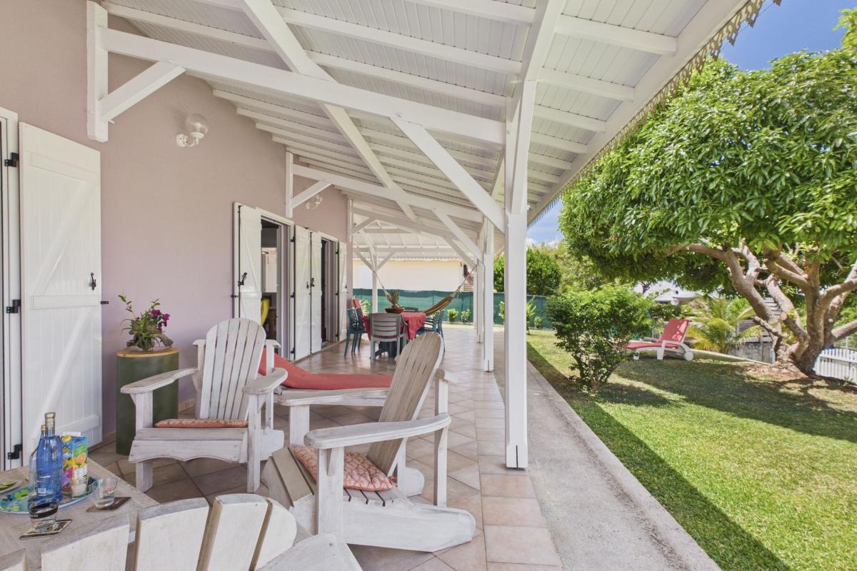 Location villa 3 chambres martinique - vue vers hamac